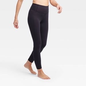 Women's Contour Power Waist High-Rise Leggings - All in Motion™- Size Large